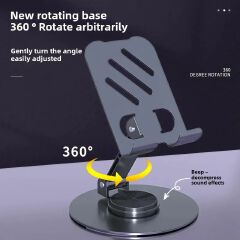 Universal Desktop Mobile Phone Holder Stand For Phone/Pad/Tablet Metal Desktop Mobile Phone Holder Aluminum Alloy Folding Mobile Phone Holder Live Broadcast/TV Series Mobile Accessories Tripods Mounts