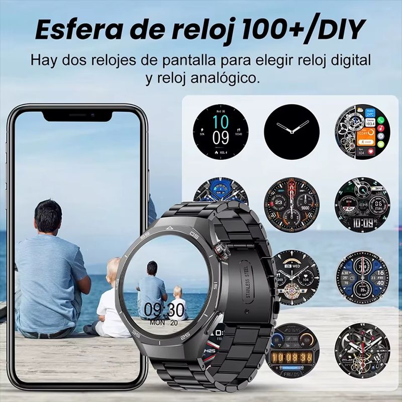 New Arrivals Smart Watch Bluetooth Call Wristwatch Fitness Bracelet Heart Rate Blood Pressure Monitor Tracker Sports Smartwatch Men/Women Waterproof Smartwatch