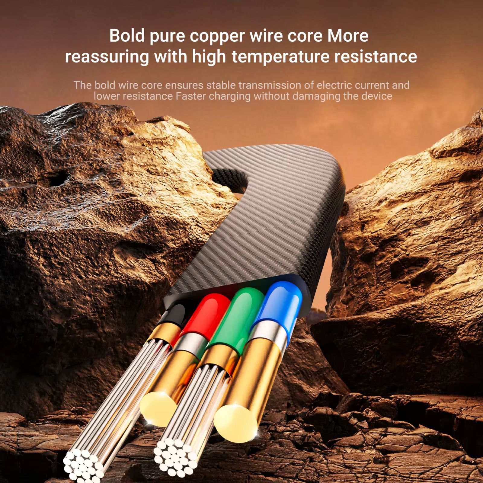 New Upgrade 4-In-1 Charging Cables USB Data Cables Phones Accessories Suitable For Apple, Huawei, Samsung, Xiaomi, OPPO, Realme, ete Charging Cable And Car Data Cable USB Type-C Charging Cable