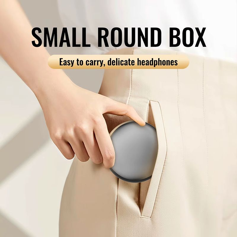 Wireless Sleep Invisible Earbuds Bluetooth 5.4 Mini In-ear Noise Reduction Earpods Gaming Sport Waterproof Bluetooth Earphone HiFi Stereo Sound Music TWS Headphones with Mic