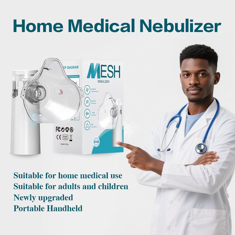 Home Nebulizer Medical Mesh Nebulizer Portable Inhaler Adult Children Handheld Mini Silent Steam Nasal Humidifier Inhaler Tool Nebulizer Asthma