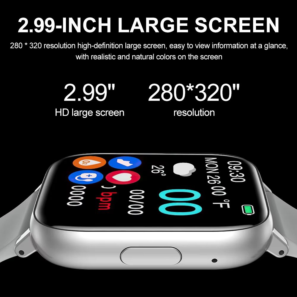 New Arrival Smart Watch Men/Women Outdoor Sports Smartwatches Bluetooth Call Heart Rate Blood Pressure Monitoring Fitness Tracker Bracelet For Smartphones Smart Watch