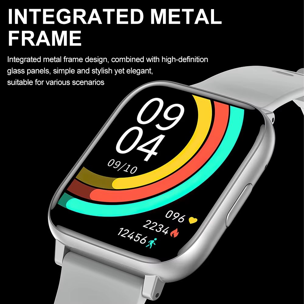 New Arrival Smart Watch Men/Women Outdoor Sports Smartwatches Bluetooth Call Heart Rate Blood Pressure Monitoring Fitness Tracker Bracelet For Smartphones Smart Watch