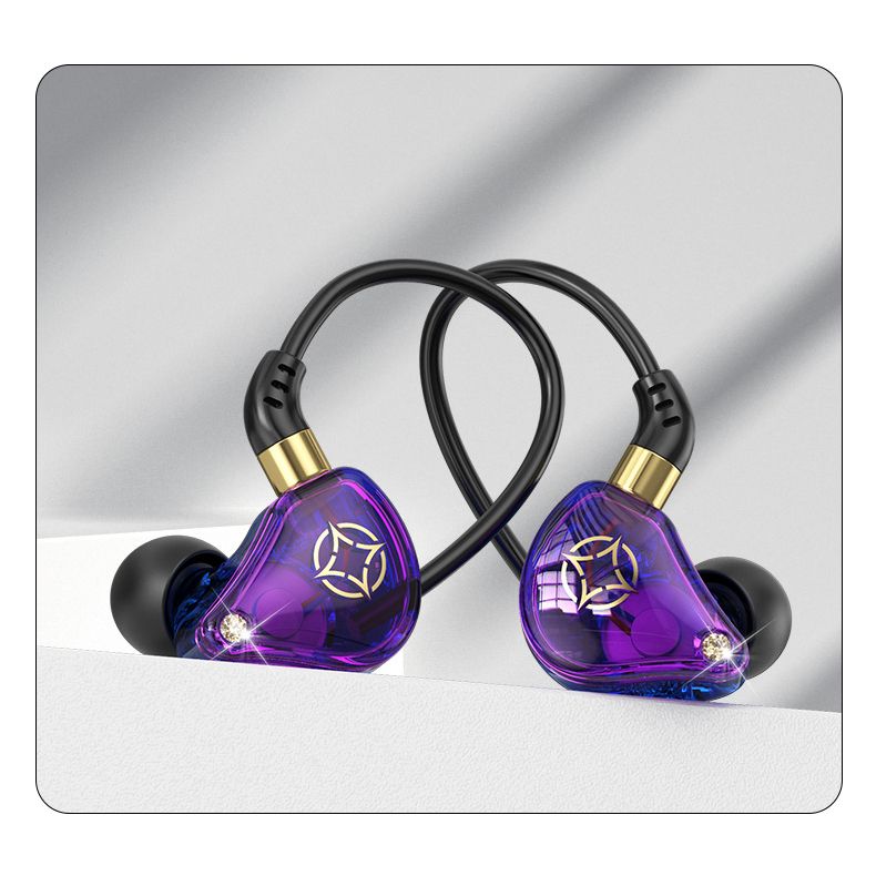 KCKZ Brand Sports Earphone New Upgrade Wired Earphone In-ear Reduction HiFi Sound Noise Canceling Fever Heavy Bass Earbuds Gaming Earphone With Microphone Headphones High-fidelity in-line Remote