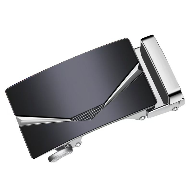 Hot Selling Men's Belts Automatic Buckle Belts Trendy Versatile Textured Middle-aged And Young Business Belts Simple And Fashionable High-end Belts Men Accessories