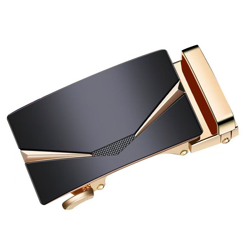 Hot Selling Men's Belts Automatic Buckle Belts Trendy Versatile Textured Middle-aged And Young Business Belts Simple And Fashionable High-end Belts Men Accessories