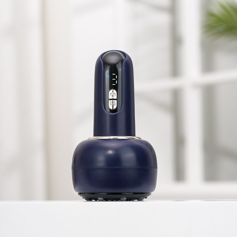 New type of electric rechargeable scraping device, meridian massager, negative pressure cupping device, heat absorption muscle relaxation massager for Back Neck Pain Relief Massage Tools