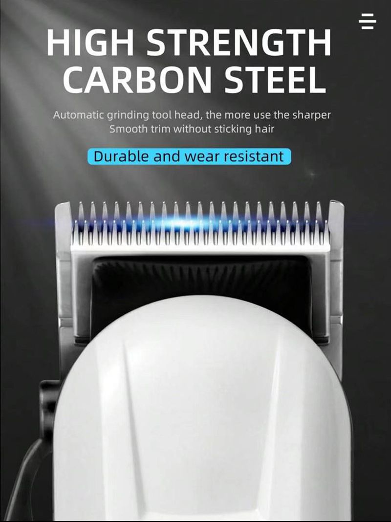 New Model Rechargeable Hair Clipper With High-quality LCD Display Suitable Hair Cutting Machine For Home Use Hair Salons And Professional Barbershops Hair Trimmers