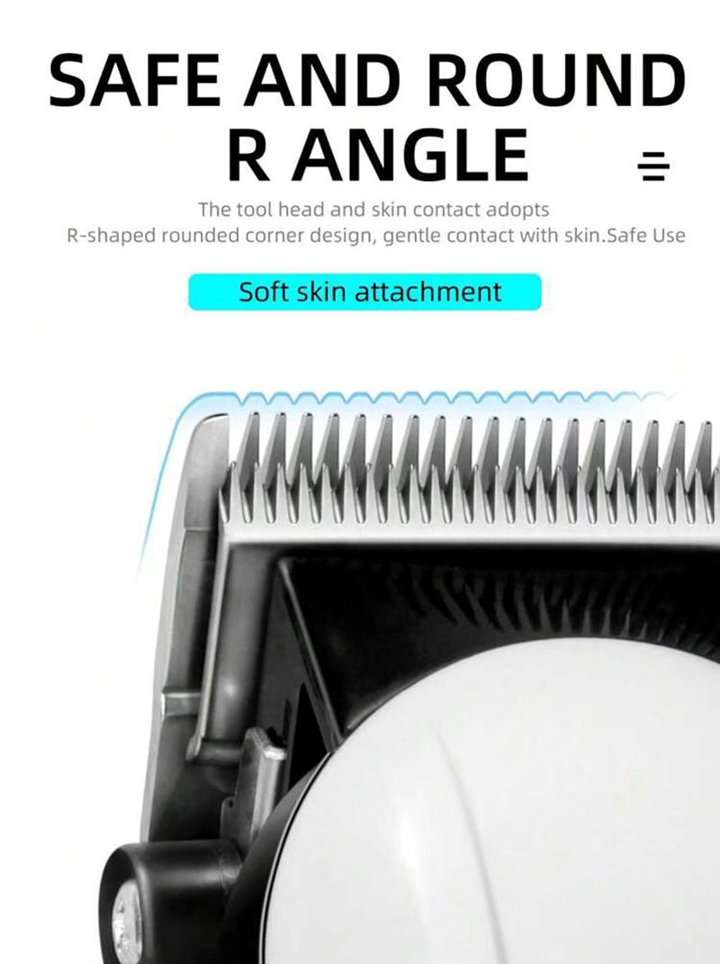 New Model Rechargeable Hair Clipper With High-quality LCD Display Suitable Hair Cutting Machine For Home Use Hair Salons And Professional Barbershops Hair Trimmers