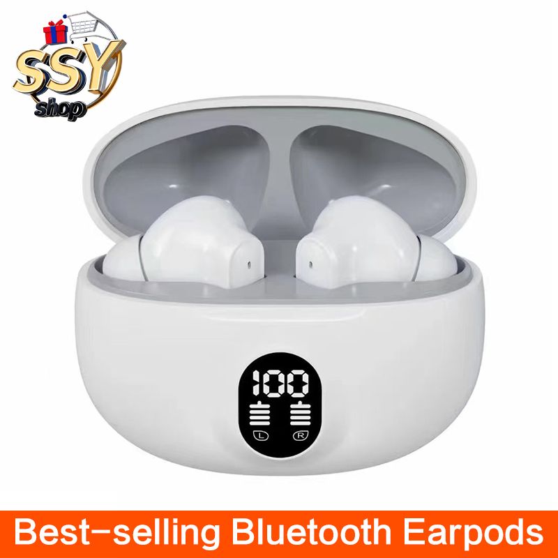 New Arrived Bluetooth Earphones BT5.3 In Ear Earbuds With Battery Display TWS Stereo Sport Wireless Bluetooth Earpods Touch Control  Earplugs Control For All Smart Phone