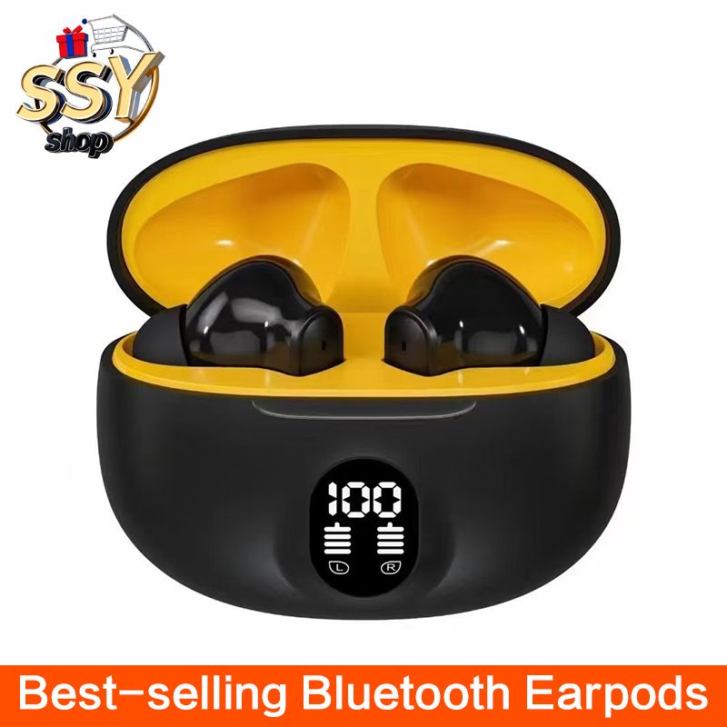 New Arrived Bluetooth Earphones BT5.3 In Ear Earbuds With Battery Display TWS Stereo Sport Wireless Bluetooth Earpods Touch Control  Earplugs Control For All Smart Phone