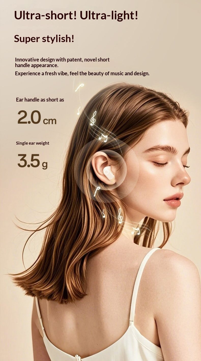 New TWS Wireless Earpods Bluetooth 5.4, In-Ear Noise Cancelling Headphones with Mic, HiFi Stereo Sound, Long Battery Life, Low Latency, Smart Touch, Type-C Fast Charging Bluetooth Earphones,Earbuds