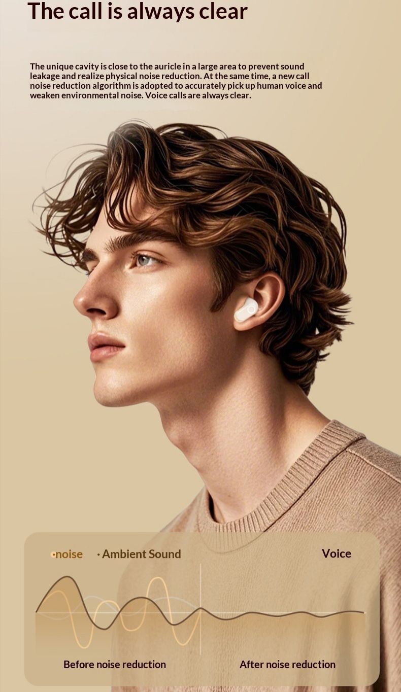 New TWS Wireless Earpods Bluetooth 5.4, In-Ear Noise Cancelling Headphones with Mic, HiFi Stereo Sound, Long Battery Life, Low Latency, Smart Touch, Type-C Fast Charging Bluetooth Earphones,Earbuds