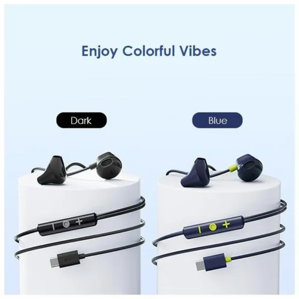 Super Premium Oraimo  Sound Halo Airy Type-C Half In-ear Wired Earphones
