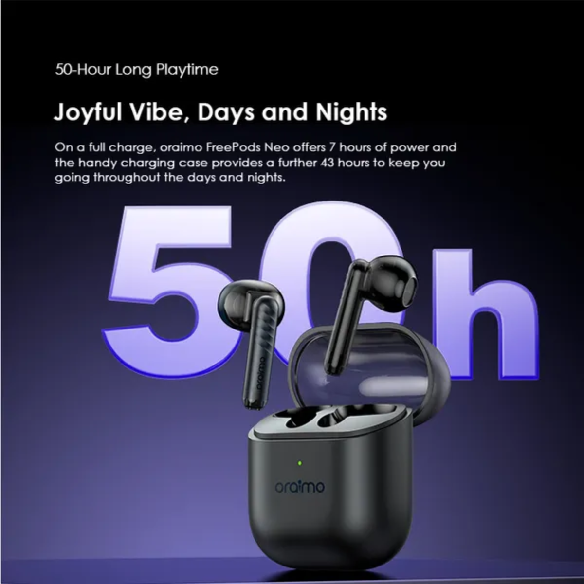 oraimo FreePods Neo Half In Ear True Wireless Earbuds