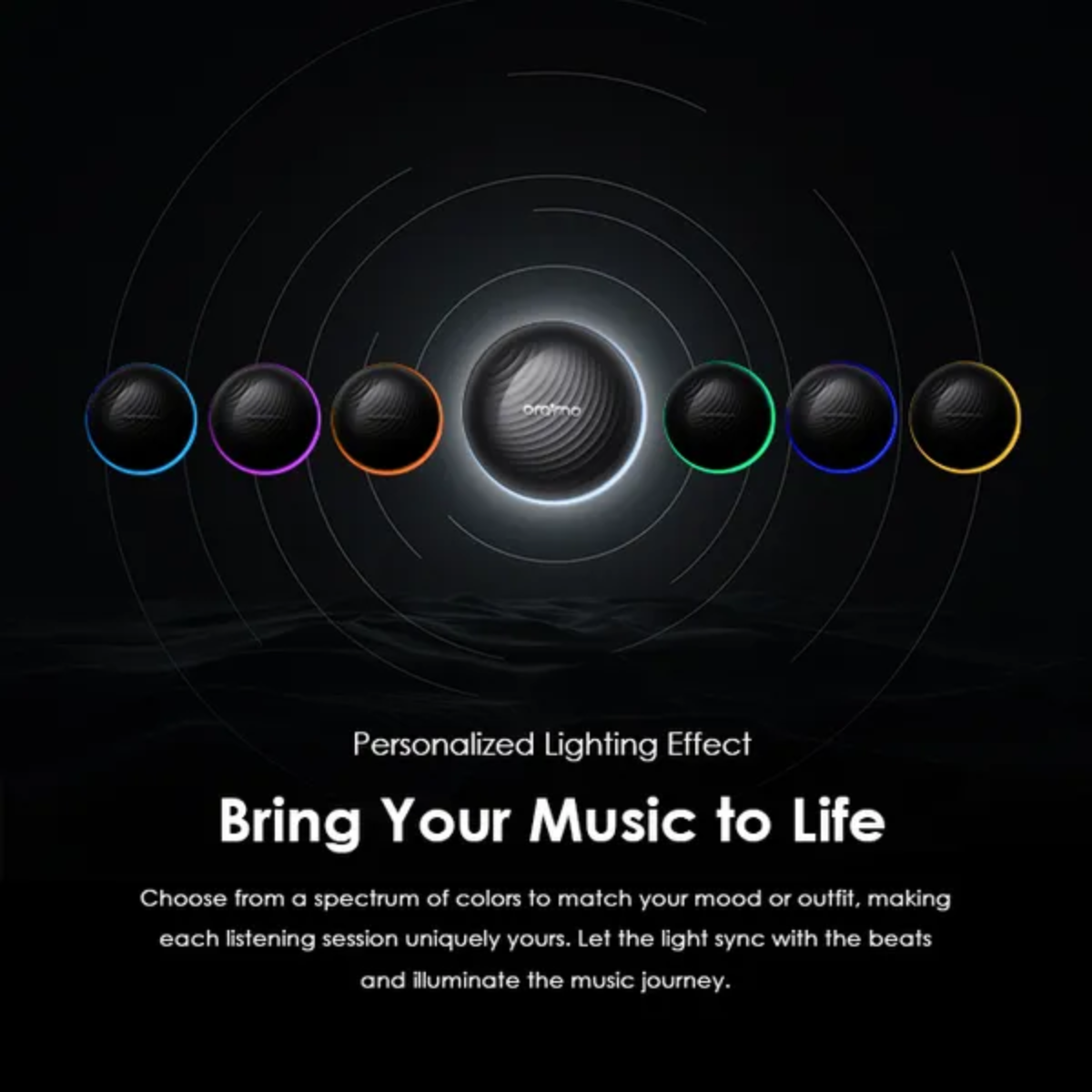 oraimo SpaceBuds Hybrid ANC True Wireless Earbuds Customized Voice Prompt