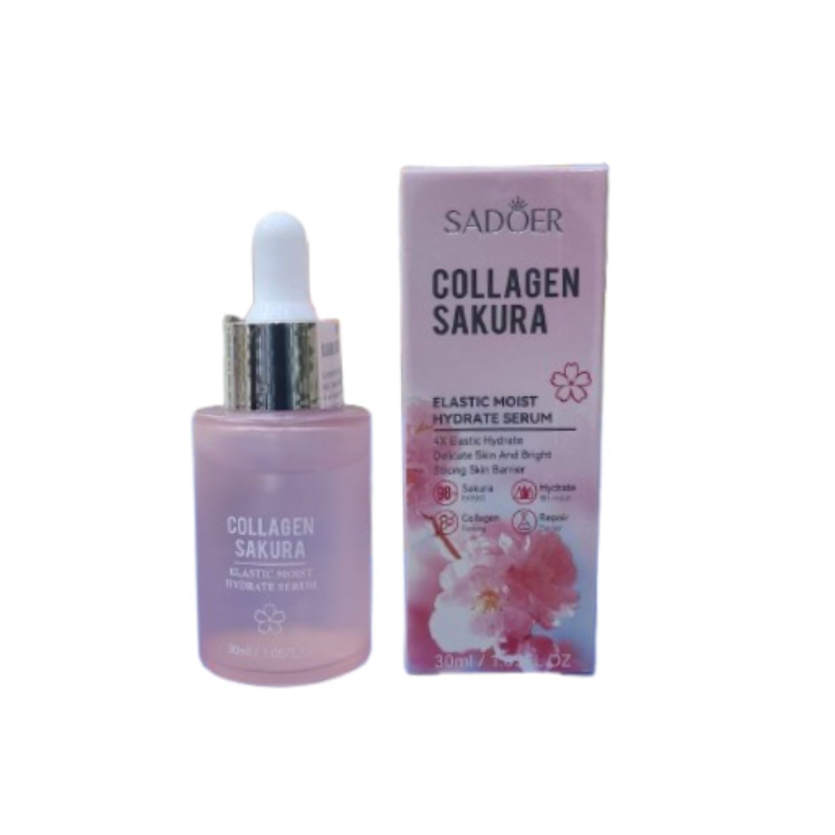 Glow Beauty Cherry Blossoms Collagen Skincare Face Serums,for Hydrating Moisturize Oil Control Products For Women Cherry Blossom Essence For Dry And Oily Skin