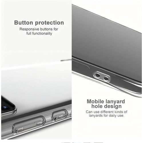 Camon 40 Pro Back Cover Luxury Transparent, Clear And Colorless with Steel Film Shockproof Protection Phone Case/ cove