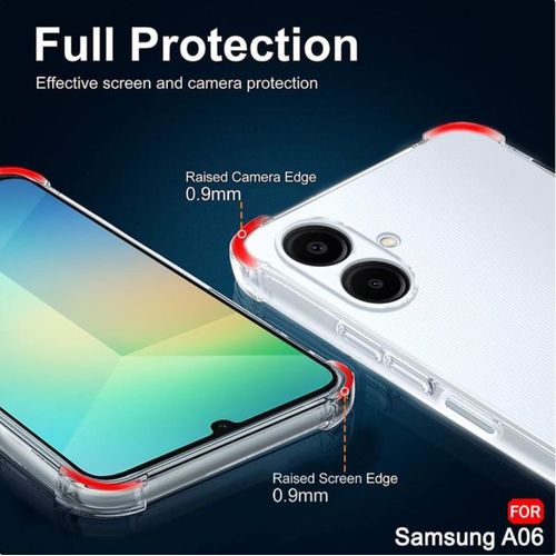 Galaxy A06 Clear, Transparent, Colorless Premium Heavy Protection Phone Case/ Cover