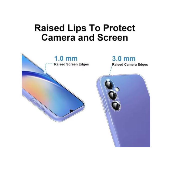 Samsung Galaxy A16 Back Cover Clear, Transparent, Colorless Premium Comfortable Grip Phone Case/ Cover