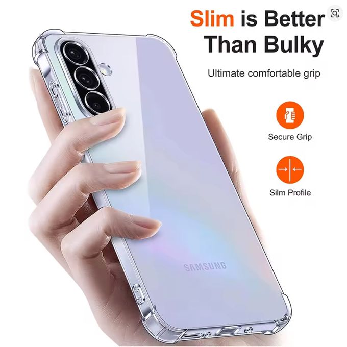 Samsung Galaxy A26 TPU Clear, Transparent, Colorless Premium Heavy Protection Phone Case/ Cover