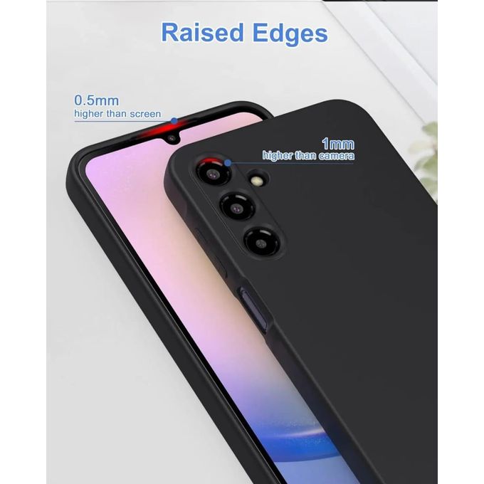 Samsung Galaxy A55 Original Black Silicone Phone Case/ Cover