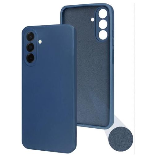 Samsung Galaxy M55 Blue Original Unique Silicone Case/cover