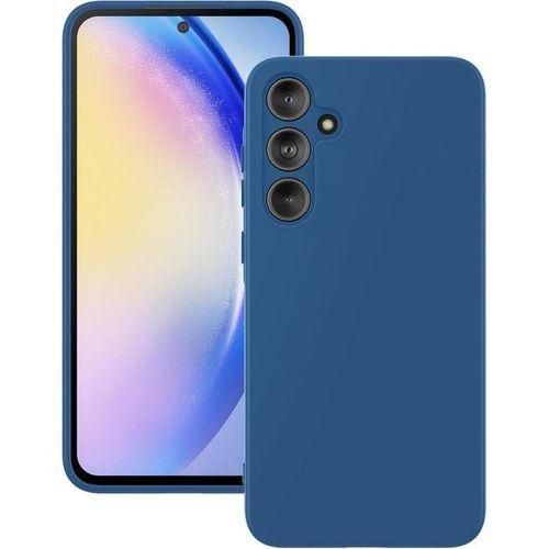 Samsung Galaxy M55 Blue Original Unique Silicone Case/cover