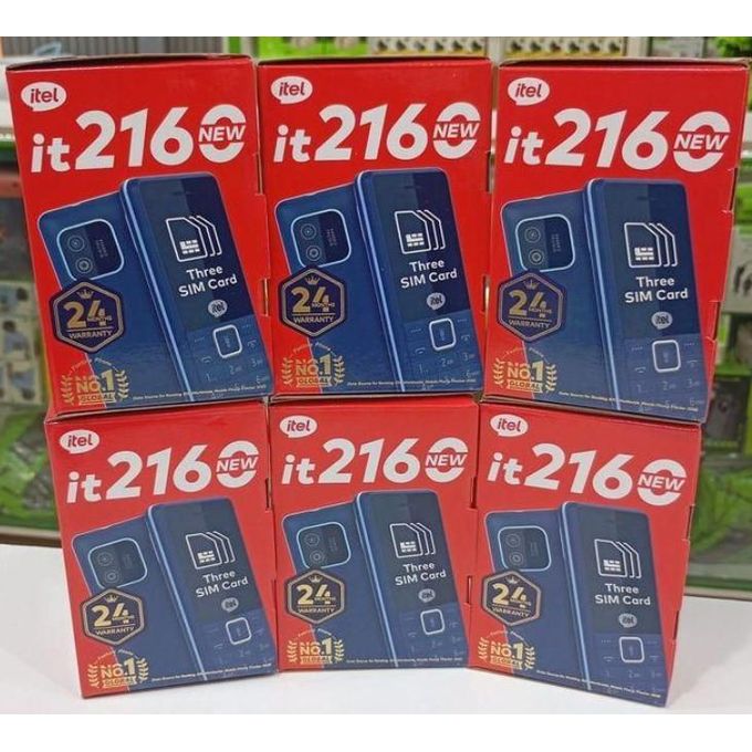 Tecno 2160 Triple Sim, Button/ KABAMBE/ KATULULU/ MULIKA MWIZI 1000mAH Phone With Torch, Wireless FM Radio, Rear camera, facebook and Earphone Jack