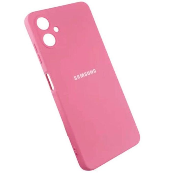 Samsung Galaxy A07 Cover Pink Original Premium Silicone Heavy Protection Phone Case/ cover