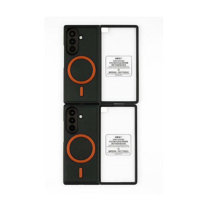 Samsung Galaxy Z Fold 6 Cover Luxury Ultra Magnetic Case with Steel Film Shockproof Protection Phone Case/ cover