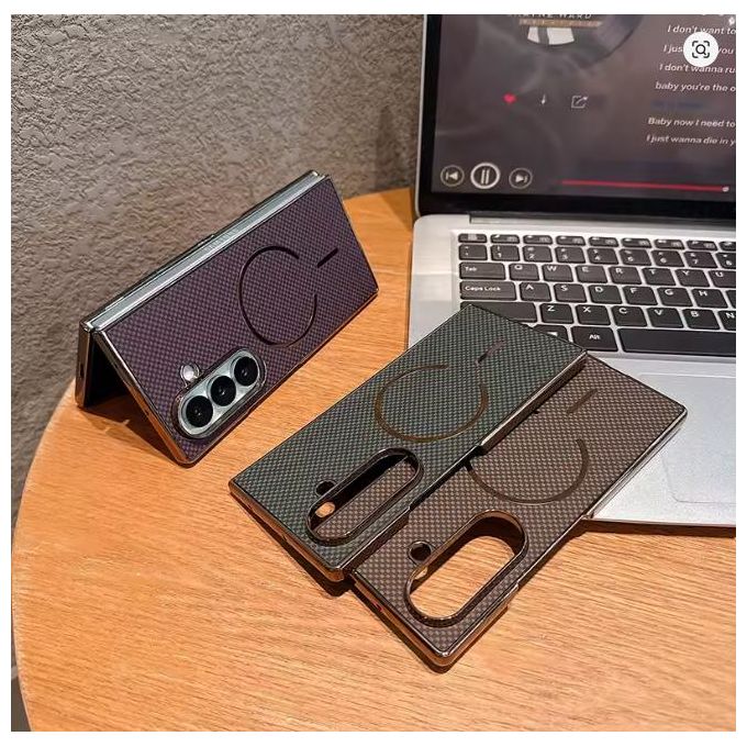 Samsung Galaxy Z Fold 6 Cover Luxury Ultra Magnetic Case with Steel Film Shockproof Protection Phone Case/ cover