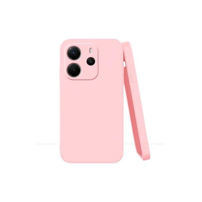 XIAOMI Redmi Note 14 Cover Pink Premium Silicone Heavy Duty Protection Phone Case/ Cover