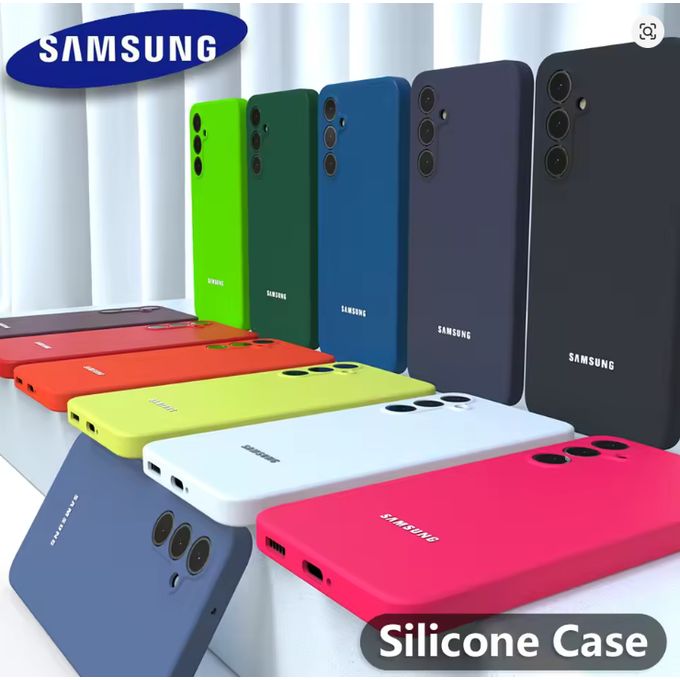 Samsung Galaxy A36 Black Original Premium Silicone Heavy Duty Phone Case/ Cover