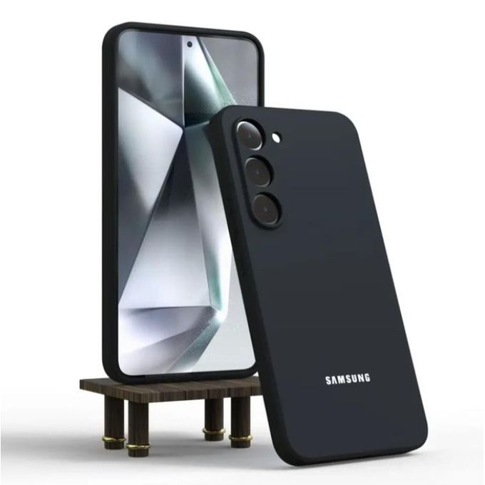 Samsung Galaxy A36 Black Original Premium Silicone Heavy Duty Phone Case/ Cover