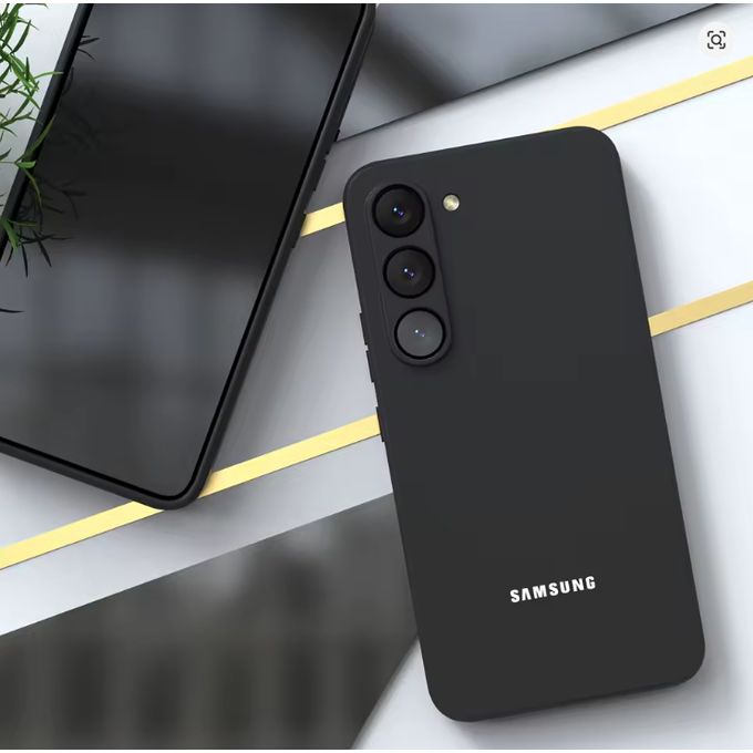 Samsung Galaxy A36 Black Original Premium Silicone Heavy Duty Phone Case/ Cover