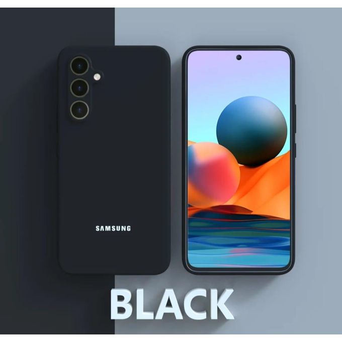 Samsung Galaxy A25 Original Black Silicone Premium Phone Case/ Cover
