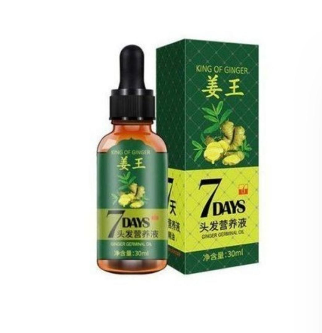 7 Days Ginger Germinal ORIGINAL Hair Beard Growth Oil