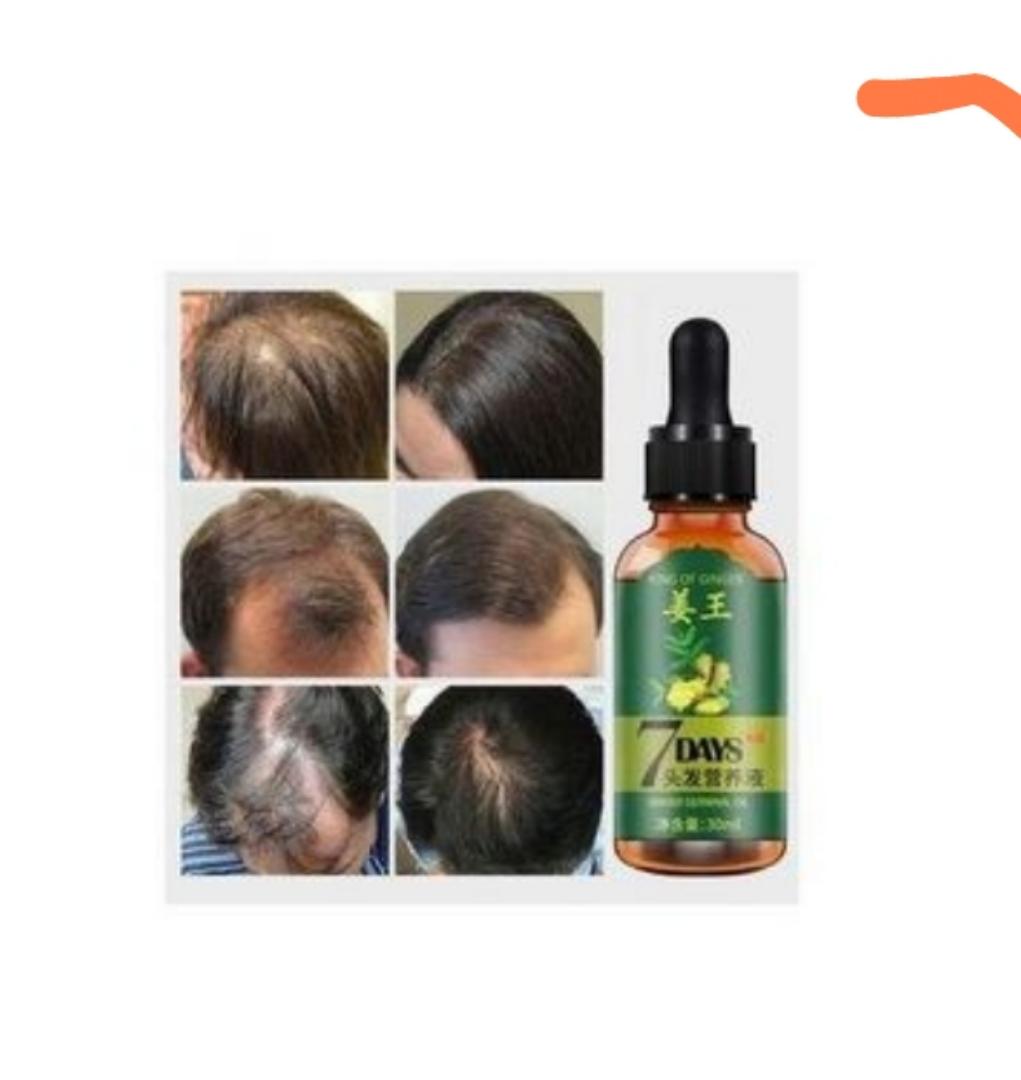 7 Days Ginger Germinal ORIGINAL Hair Beard Growth Oil