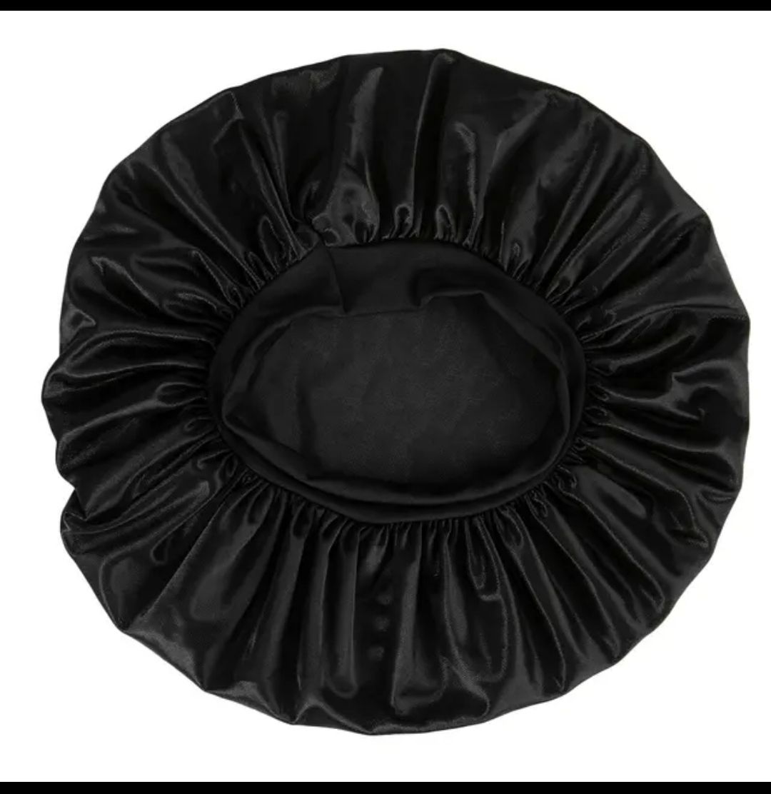 Satin Hair Bonnet for Men / Sleeping Cap / Bonnet Cap / Satin Headwrap Night Sleep Bonnet Unisex with wide Soft Elastic Band