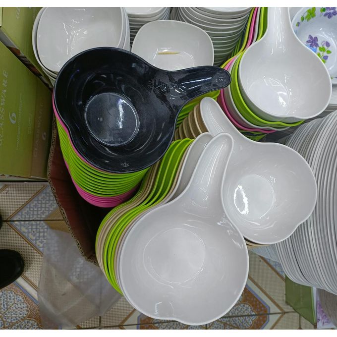 6 pieces quality melamine calabash cups