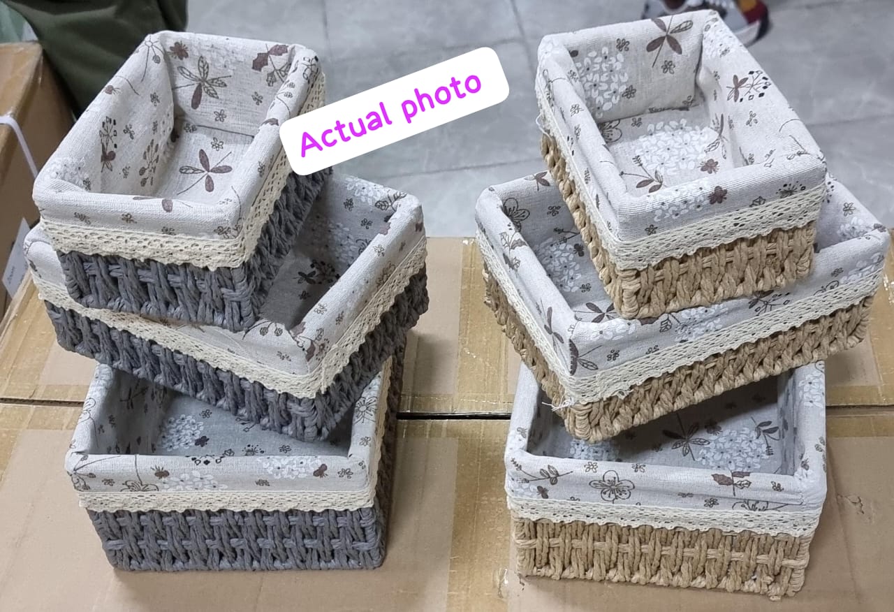 3 in1 High Quality Weaved Baskets