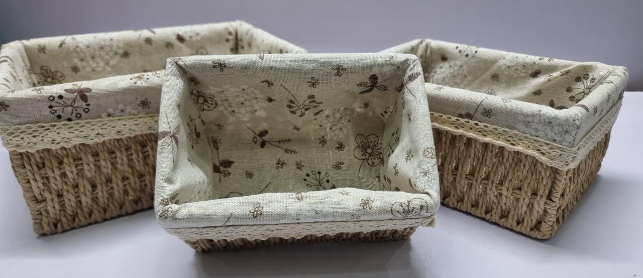 3 in1 High Quality Weaved Baskets