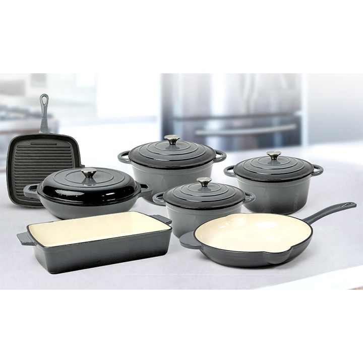 Enamel Cast iron cooking pots Set