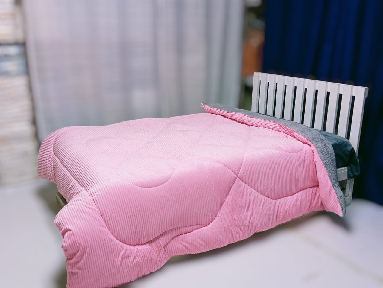 Single Velvet Woolen Duvet 5 X 6 Feet