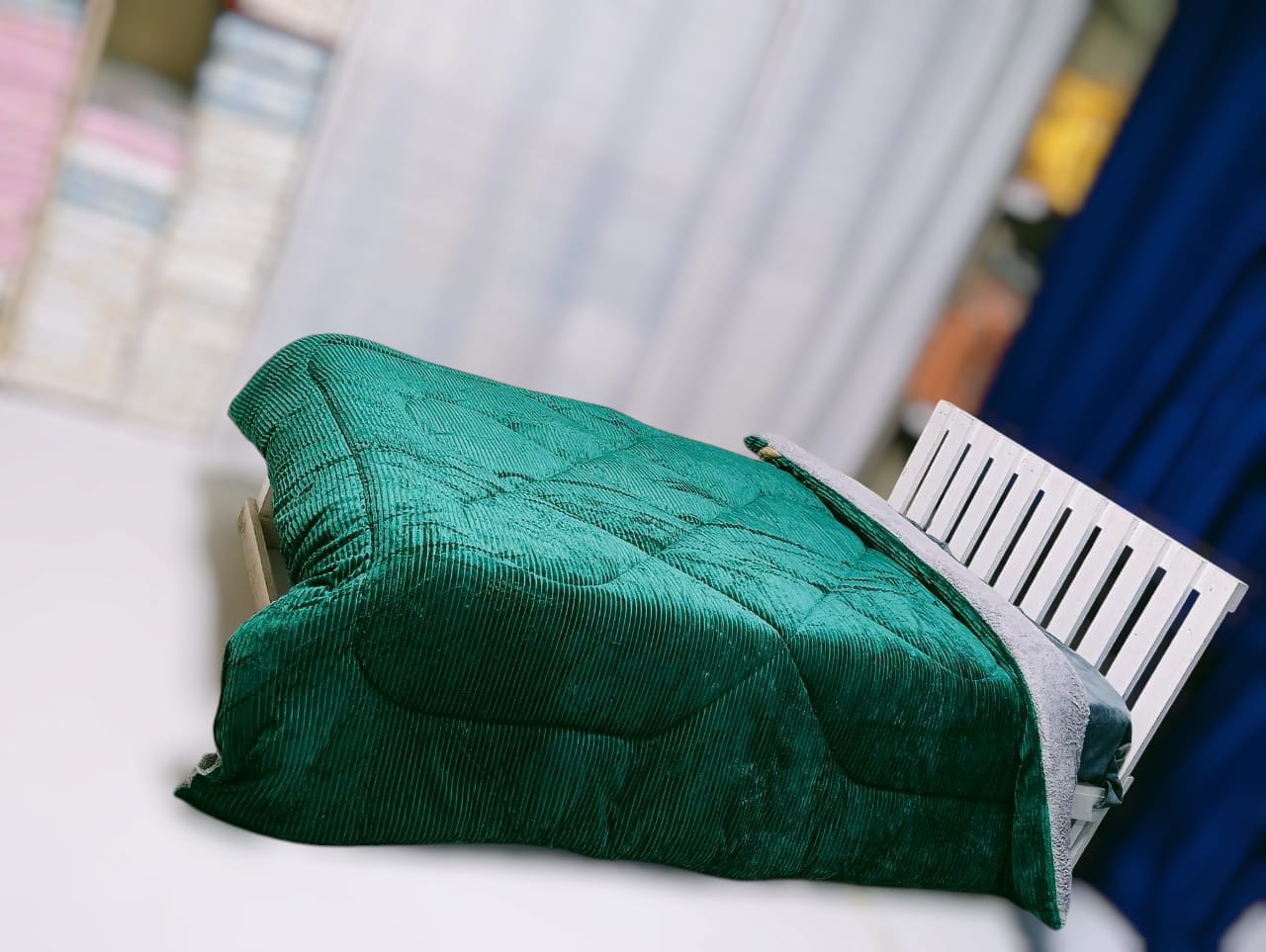 Single Velvet Woolen Duvet 5 X 6 Feet