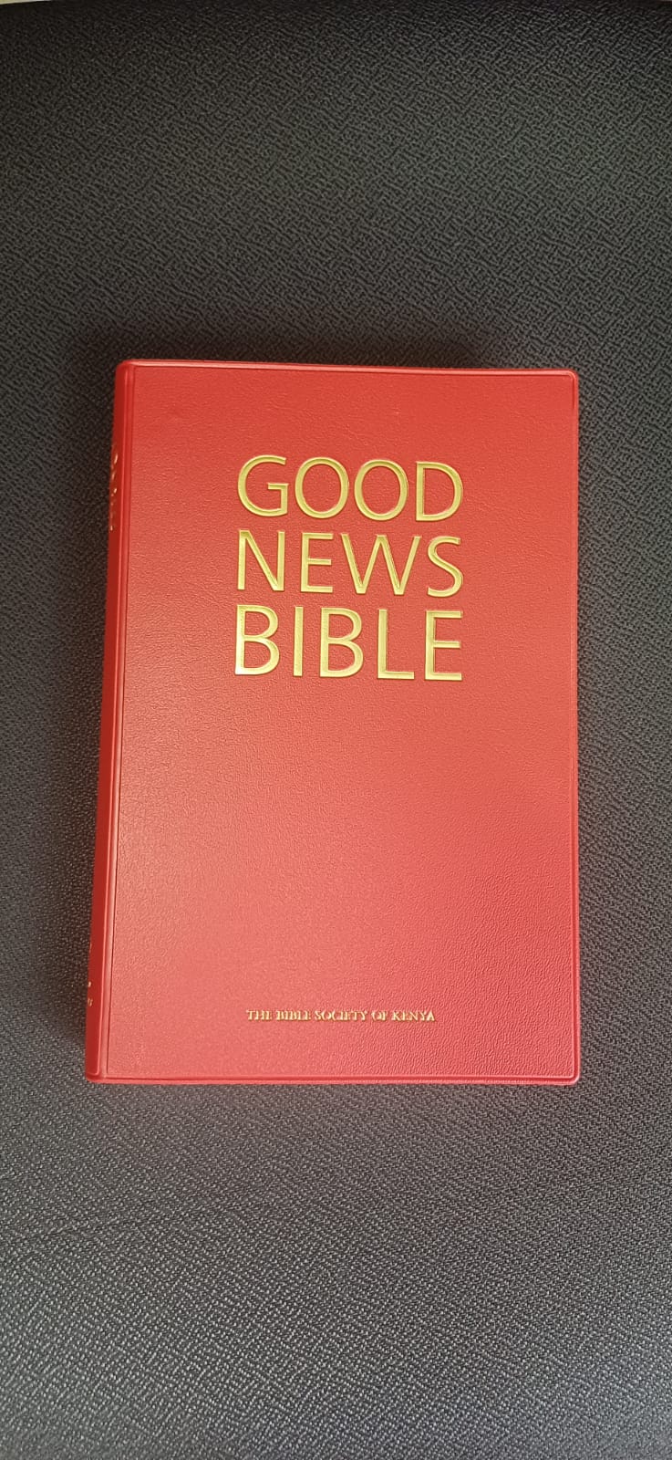 Holy Bible Good News Bible.soft vinyl cover -Red