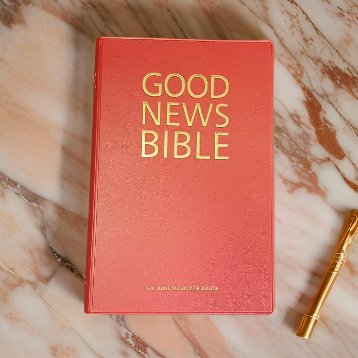 Holy Bible Good News Bible.soft vinyl cover -Red