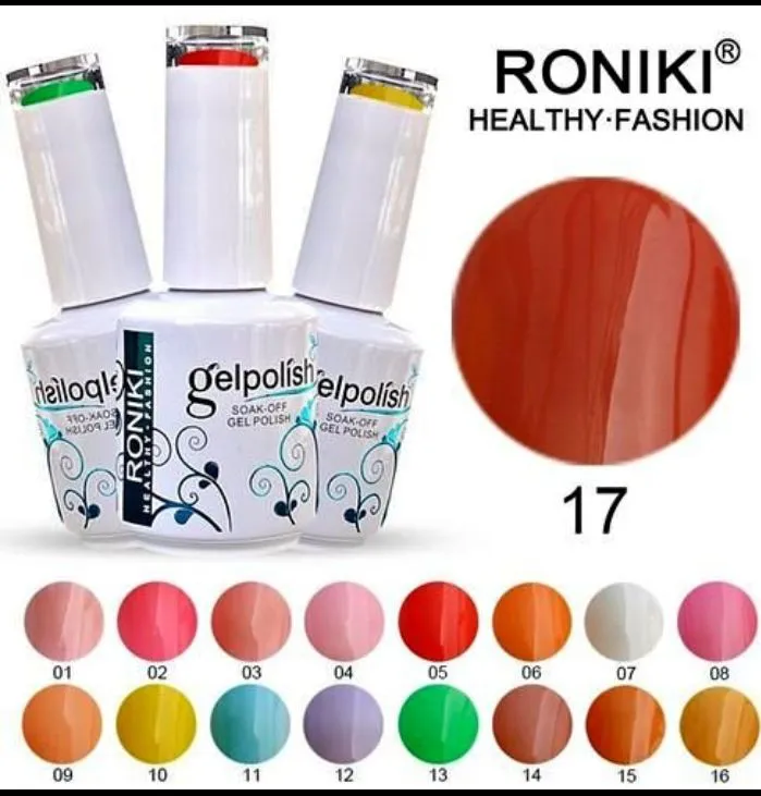 Roniki Professional Gel High Gloss No Wipe Nail Gel