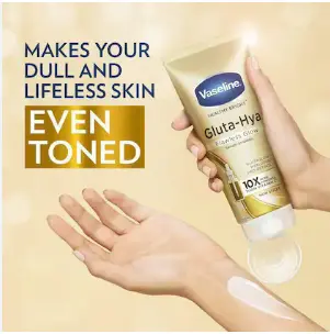Vaseline Gluta Hya Serum Burst UV Lotion Overnight Dewy Radiance Flawless Glow, Vaseline Gluta Hya Flawless Glow - Skin Brightening & Hydrating Body Lotion,Vaseline Gluta-hya Overnight Radiance Repair